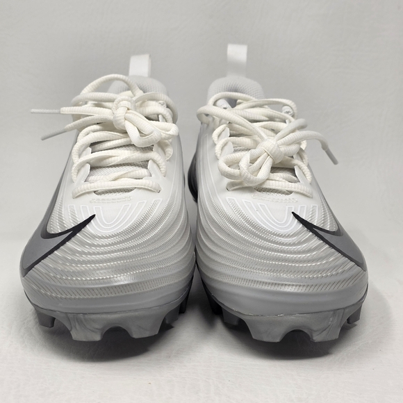 Nike Vapor Speed 3 Men's Size 8 White Silver Football Cleats FB3303-100 New - Picture 8 of 10